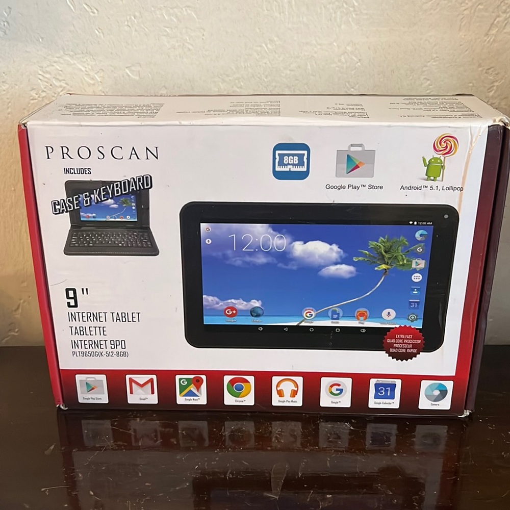 ProScan 9 inch Internet tablet